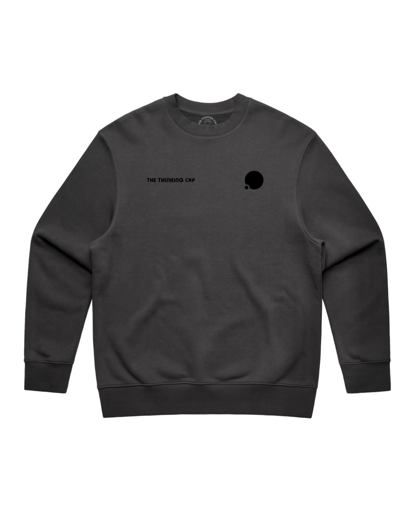 Luxe Heavy Crewneck Sweatshirt (Coal)
