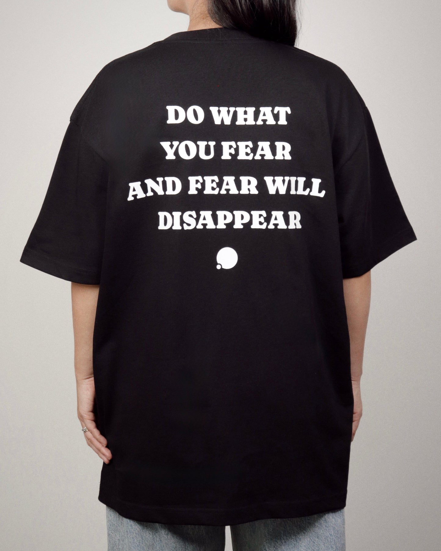 Do What You Fear Heavyweight Relaxed Tee (Black)