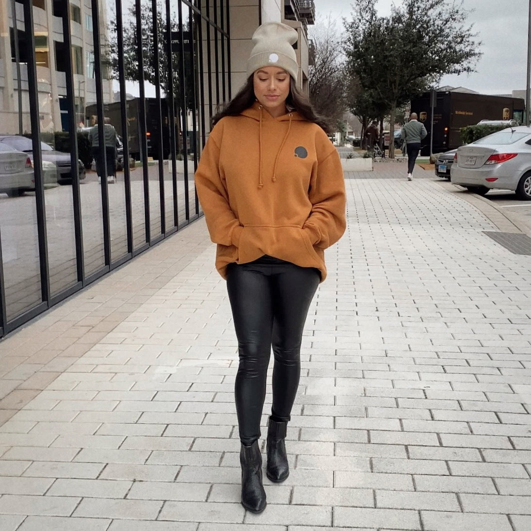 Vision Love Classic Hoodie (Caramel)