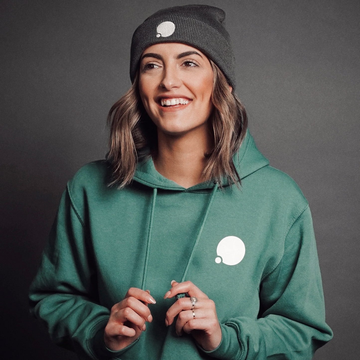 Vision Love Classic Hoodie (Teal)