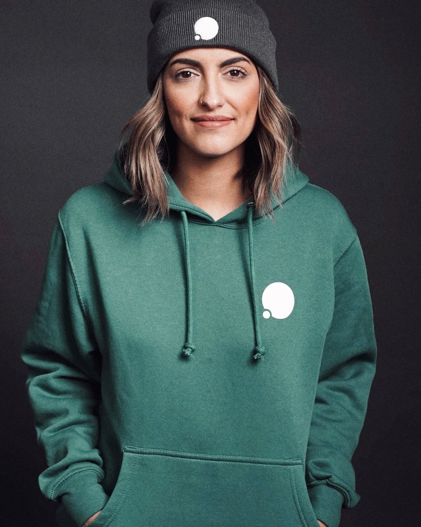 Vision Love Classic Hoodie (Teal)