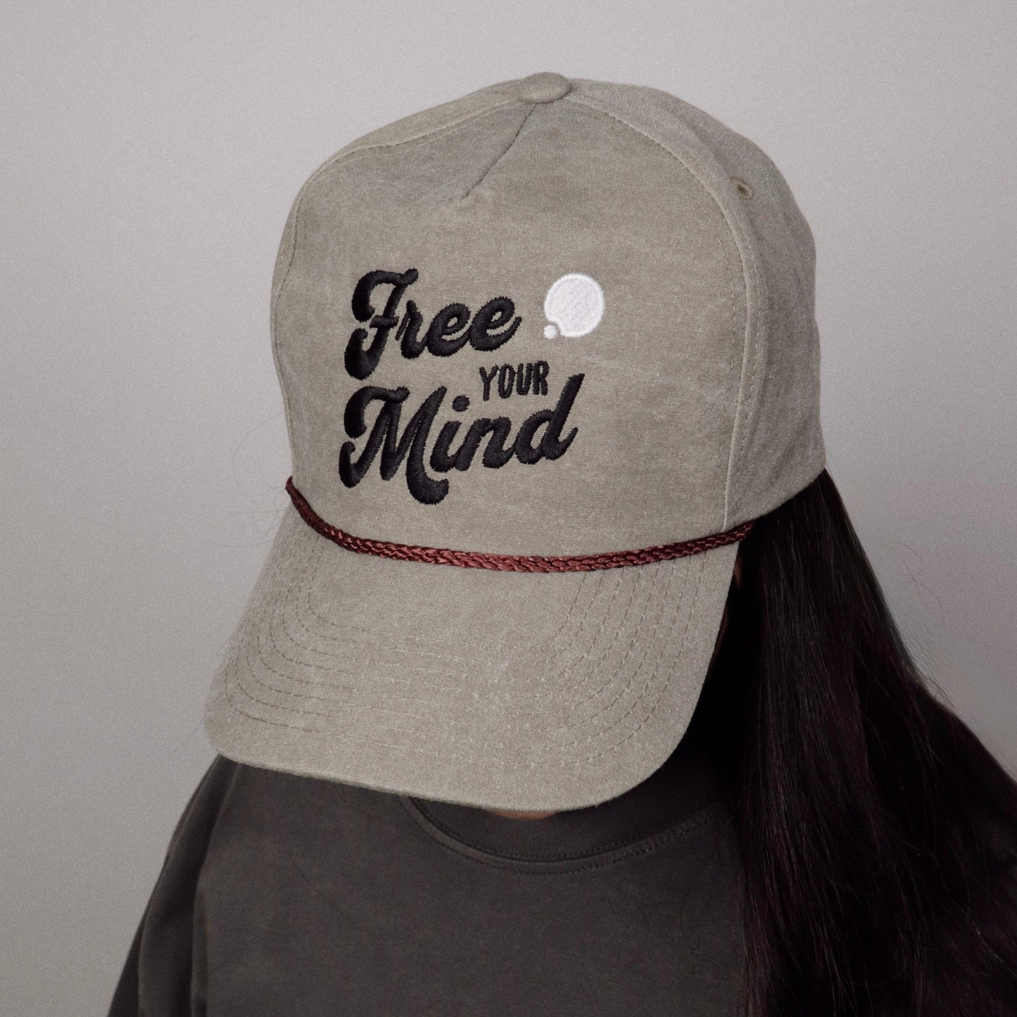 Free Your Mind Retro Hat (Earth Brown)