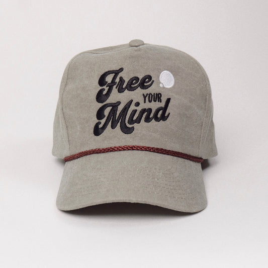 Free Your Mind Retro Hat (Earth Brown)