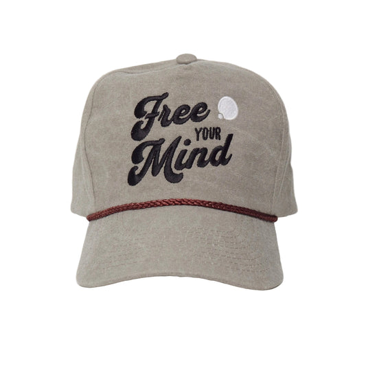 Free Your Mind Retro Hat (Earth Brown)