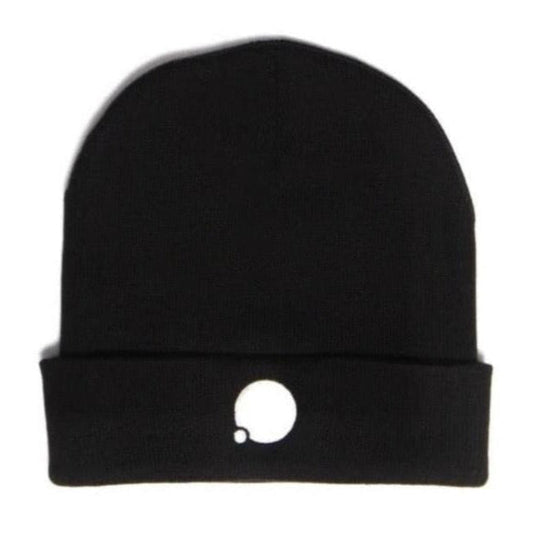 Classic Embroidered Beanie (Black)