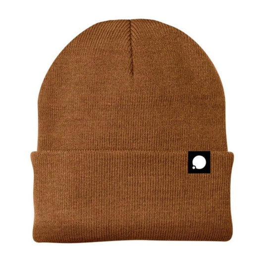 Core Woven Label Beanie (Oak)