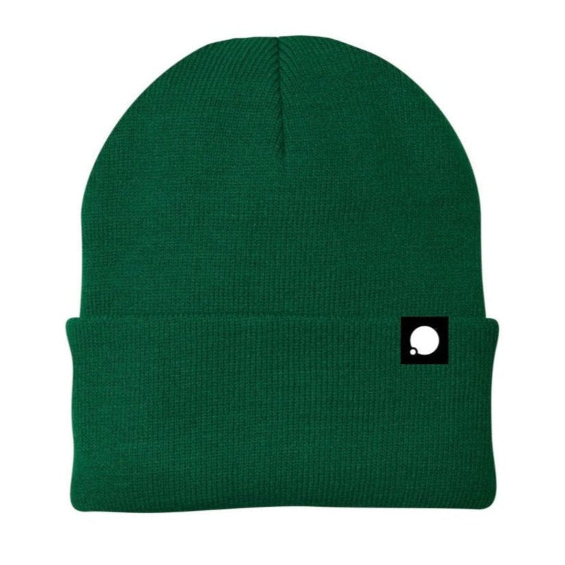 Core Woven Label Beanie (Pine)