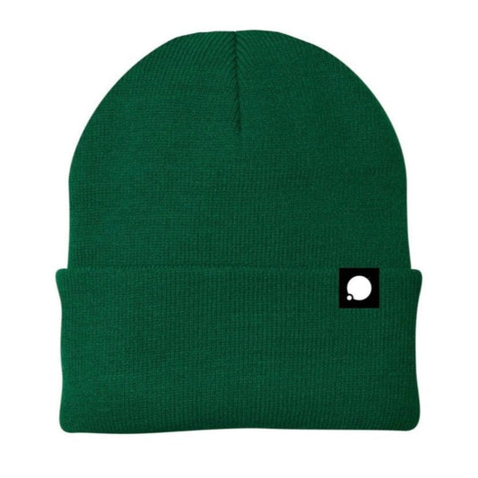Core Woven Label Beanie (Pine)