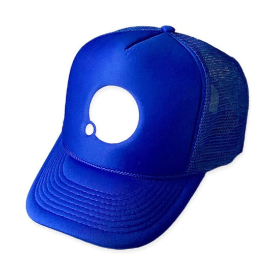 Icon Embroidered Trucker Hat (Royal)
