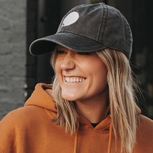 Staple Embroidered Dad Hat (Vintage Black)