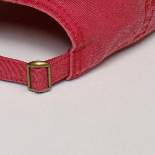 Staple Embroidered Dad Hat (Vintage Red)