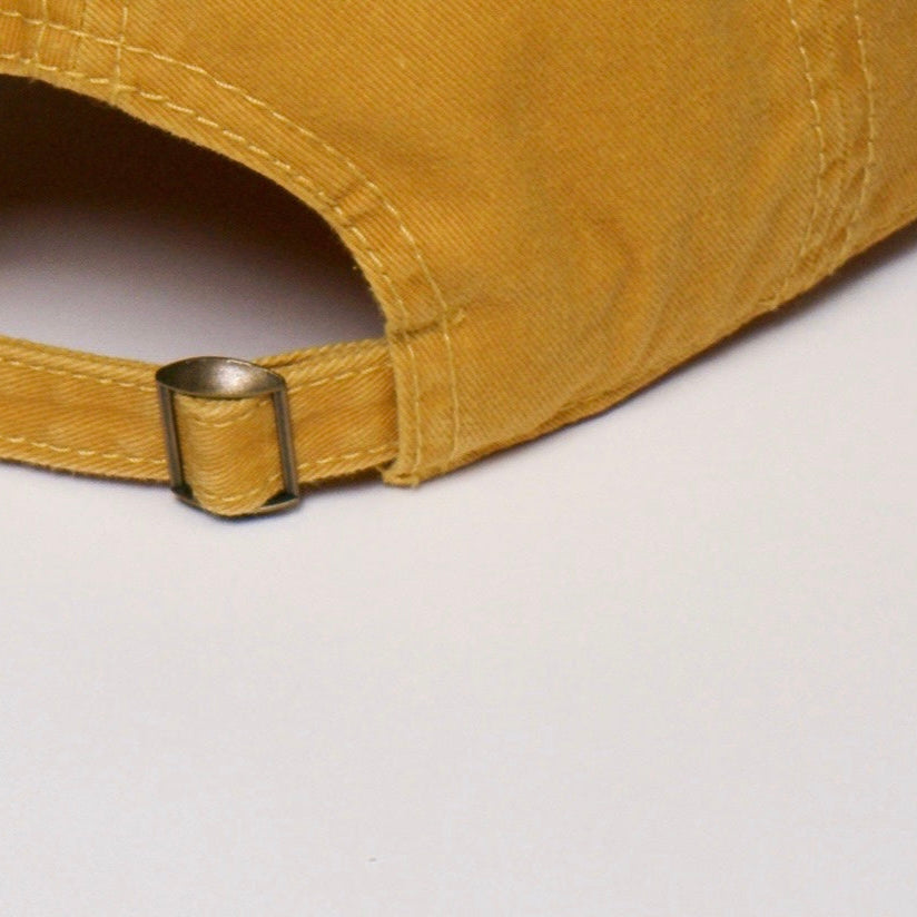 Staple Embroidered Dad Hat (Vintage Yellow)