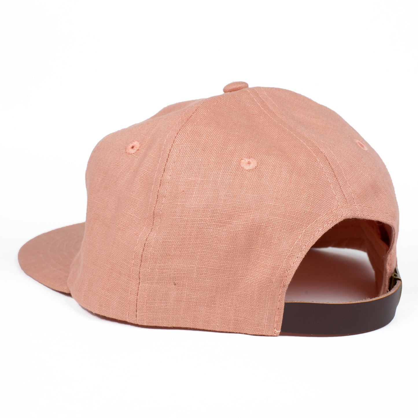 Founder Linen Leatherback Hat (Melon)