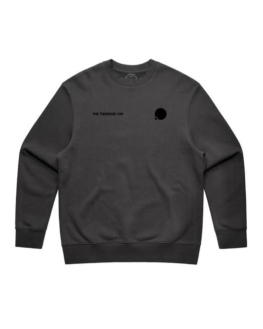 Luxe Heavy Crewneck Sweatshirt (Coal)