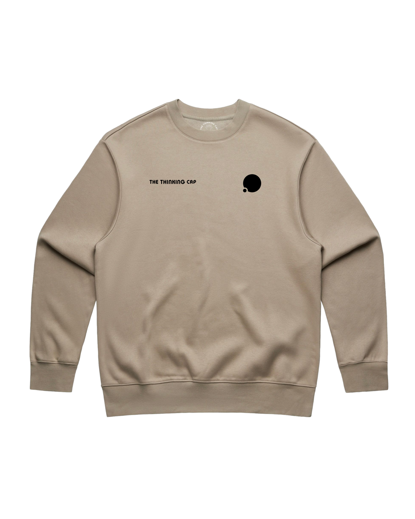 Luxe Heavy Crewneck Sweatshirt (Greige)