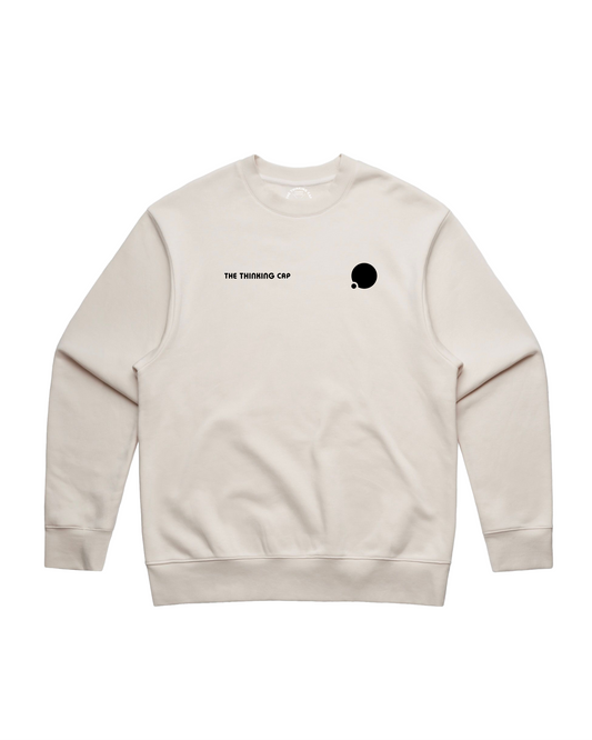 Luxe Heavy Crewneck Sweatshirt (Cream)