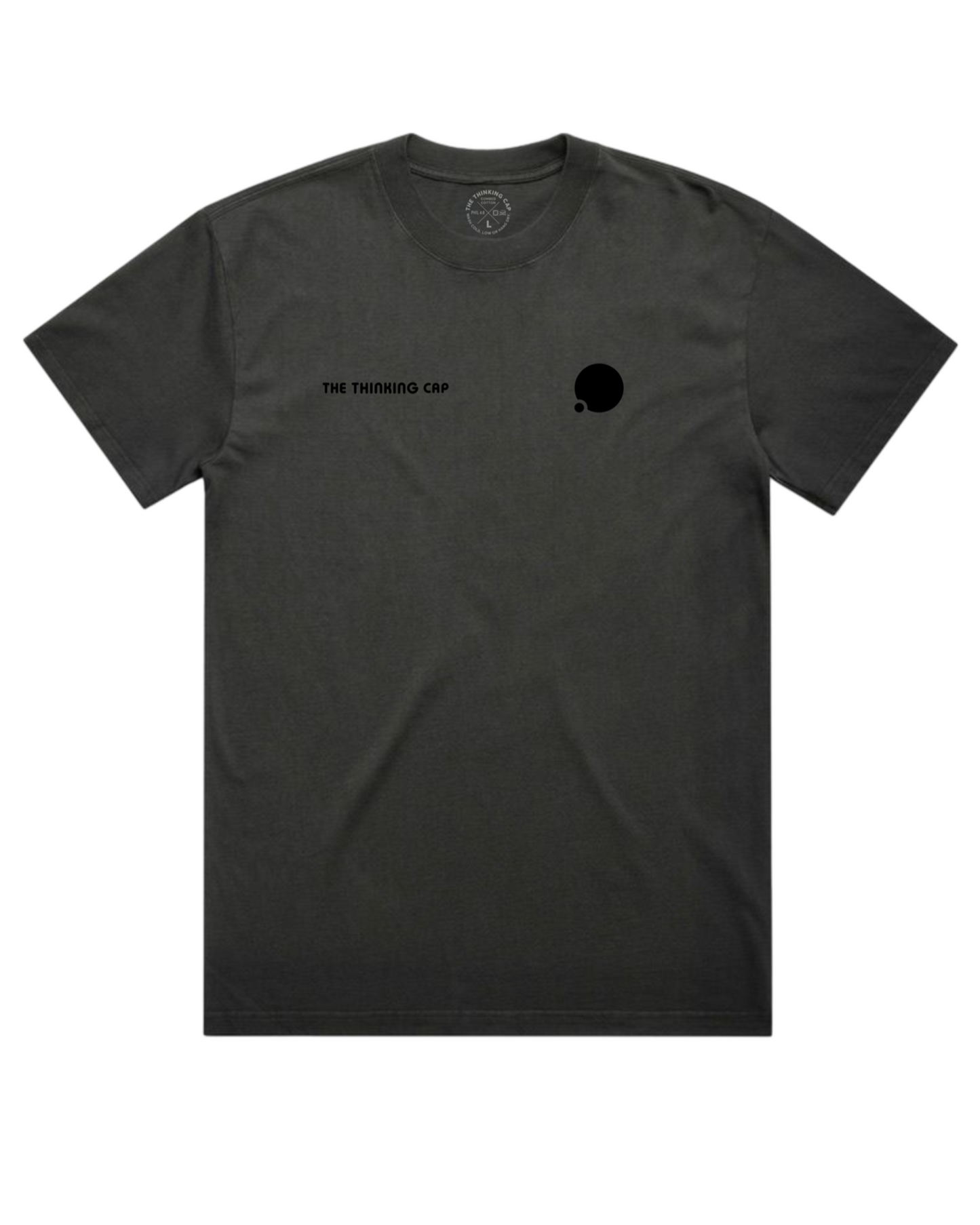 Luxe Heavy Oversized Tee (Coal)
