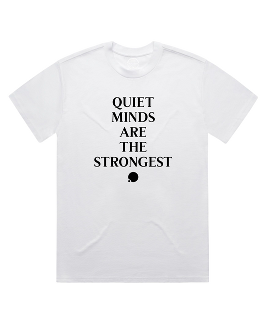 Quiet Minds Heavy Tee (Bright White)