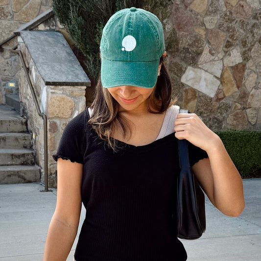 Staple Embroidered Dad Hat (Vintage Green)