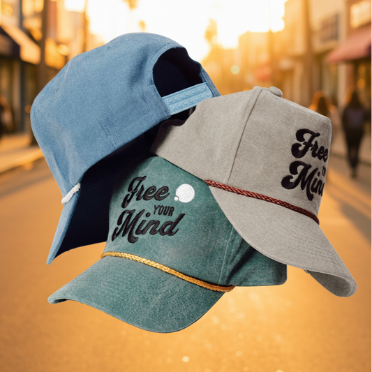 9x16 Abbot Kinney Bright Golden Hour Hats Pop