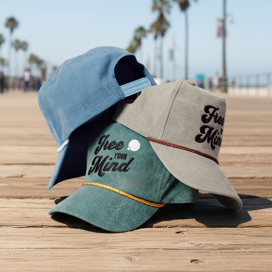Free Your Mind Retro Hats 3 Color Bundle (SAVE $36)