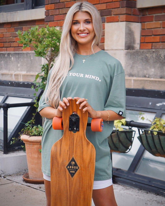 Free Your Mind Relaxed Tee (Sage)