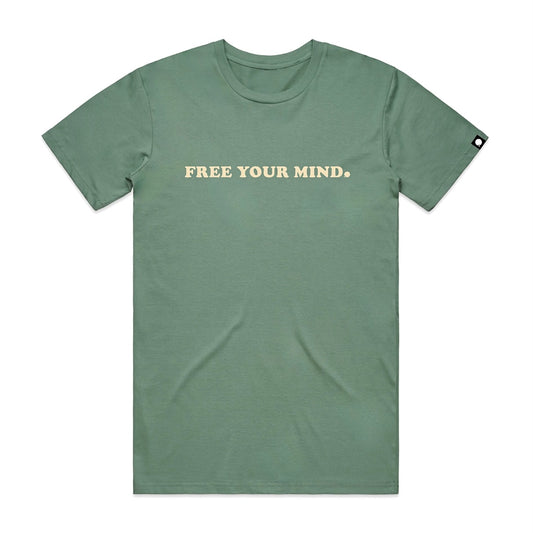 Free Your Mind Tee (Sage)