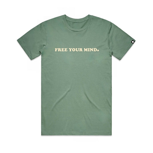 Free Your Mind Tee (Sage)