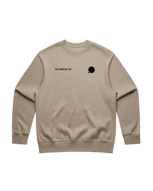 Luxe Crewneck Sweatshirt (Greige)