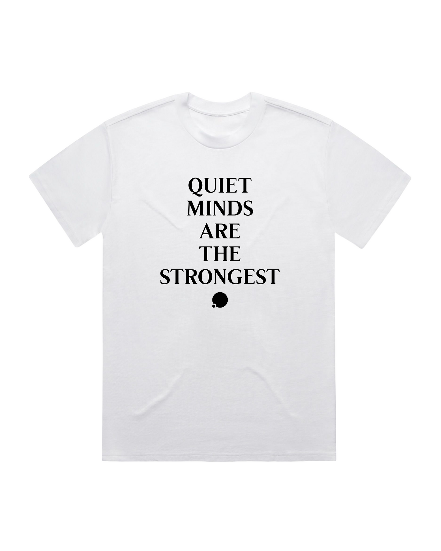 Quiet Minds Tee (Bright White)