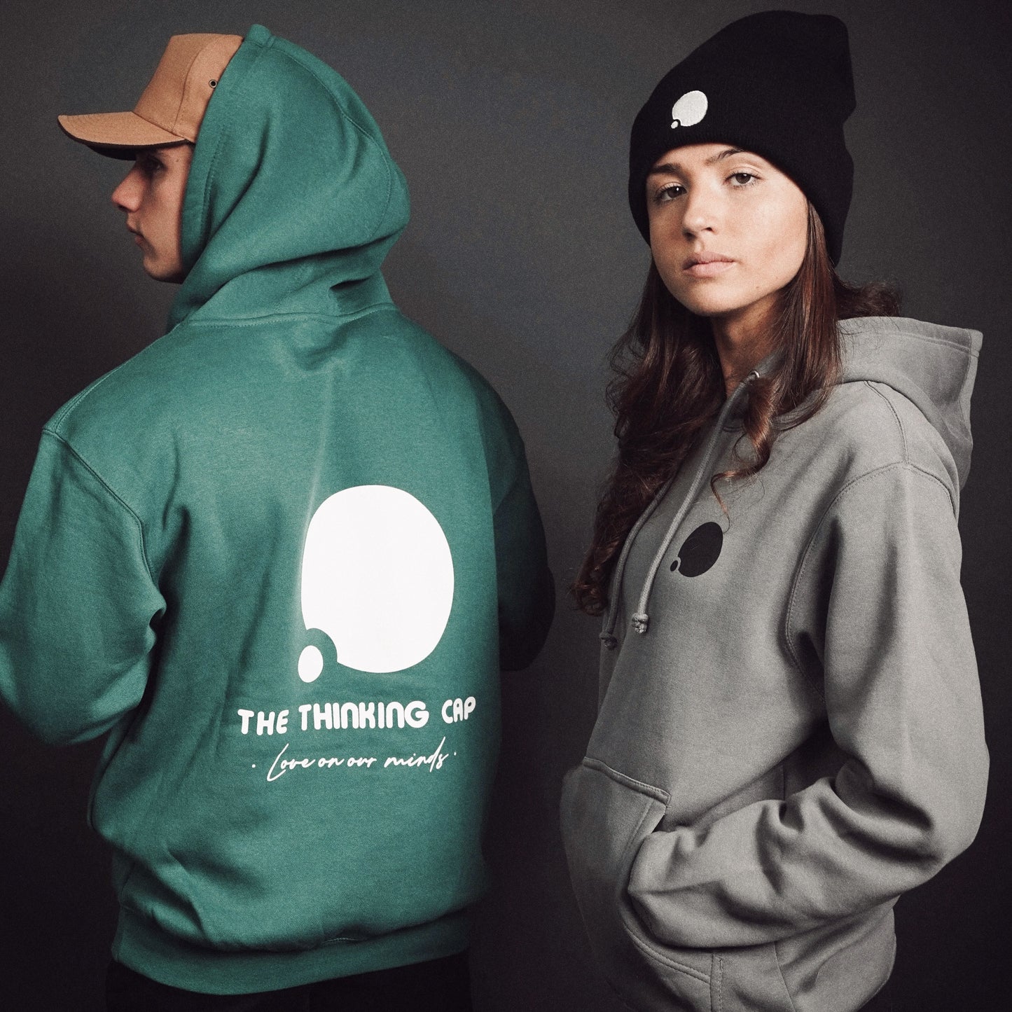 Vision Love Classic Hoodie (Teal)