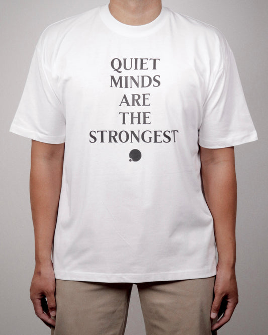 Quiet Minds Tee (Bright White)
