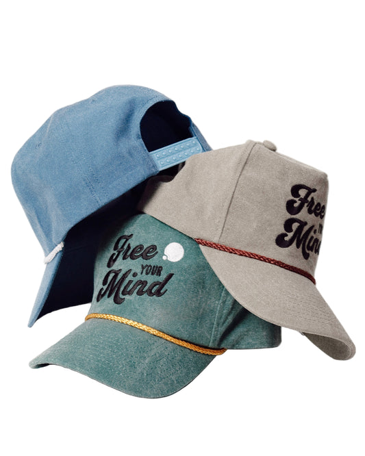 Free Your Mind Retro Hat BUNDLE (3 Thinking Caps)