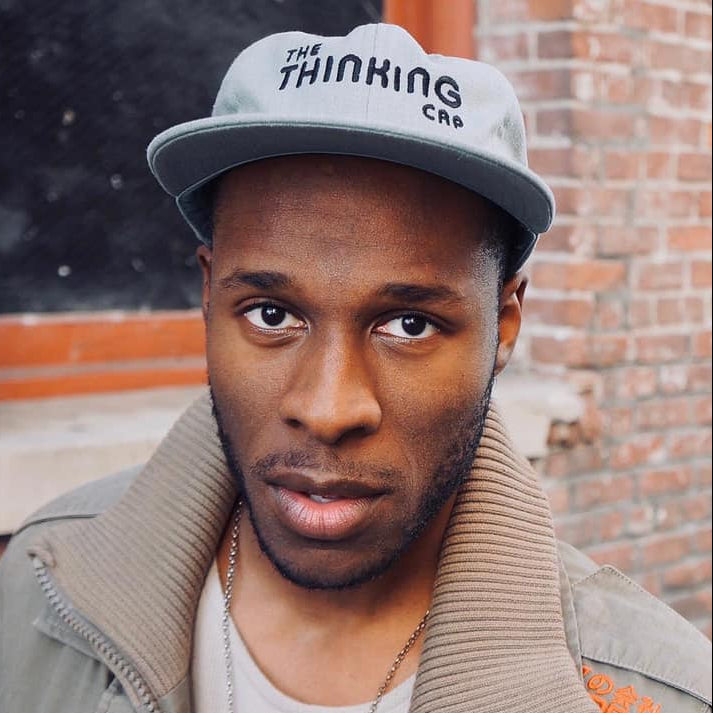 Founder Linen Leatherback Hat (Sage)