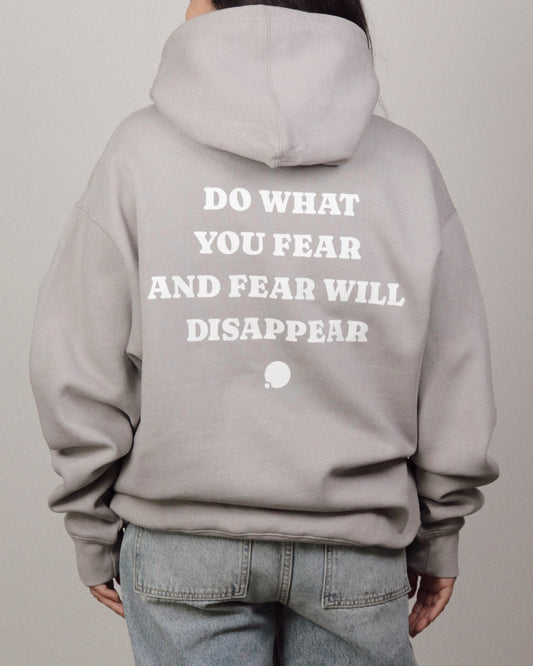 Do What You Fear Hoodie (Granite Gray)