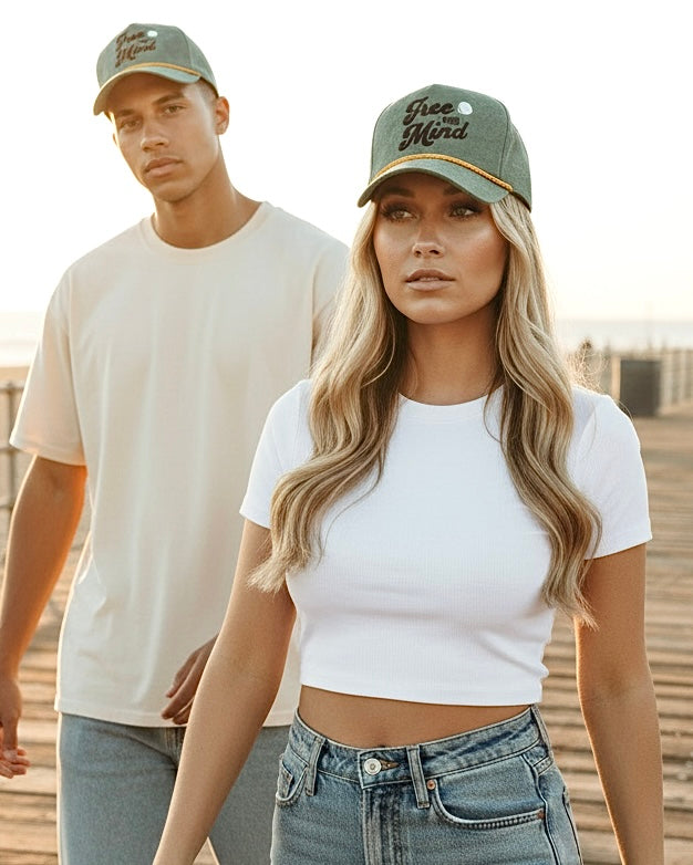3 Free Your Mind Retro Hats (BUNDLE & SAVE $36)