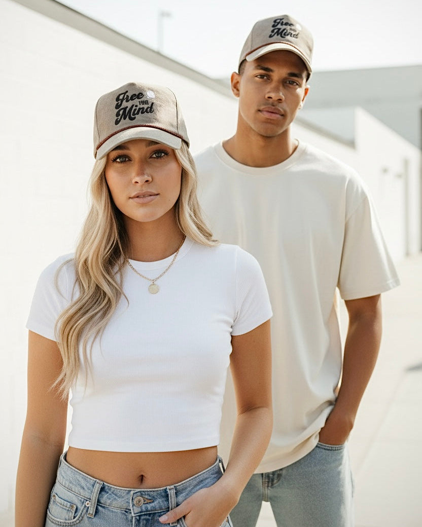Free Your Mind Retro Hat (Earth Brown)