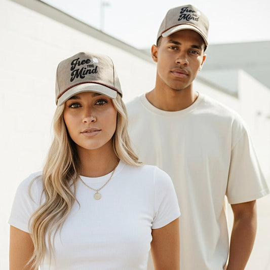 Free Your Mind Retro Hat (Earth Brown)