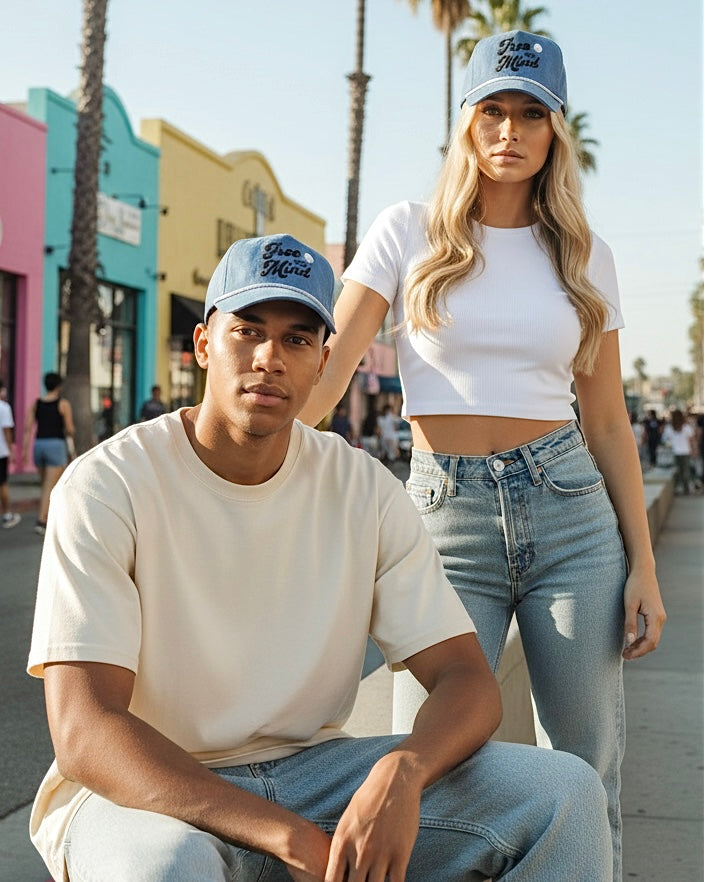 3 Free Your Mind Retro Hats (BUNDLE & SAVE $36)