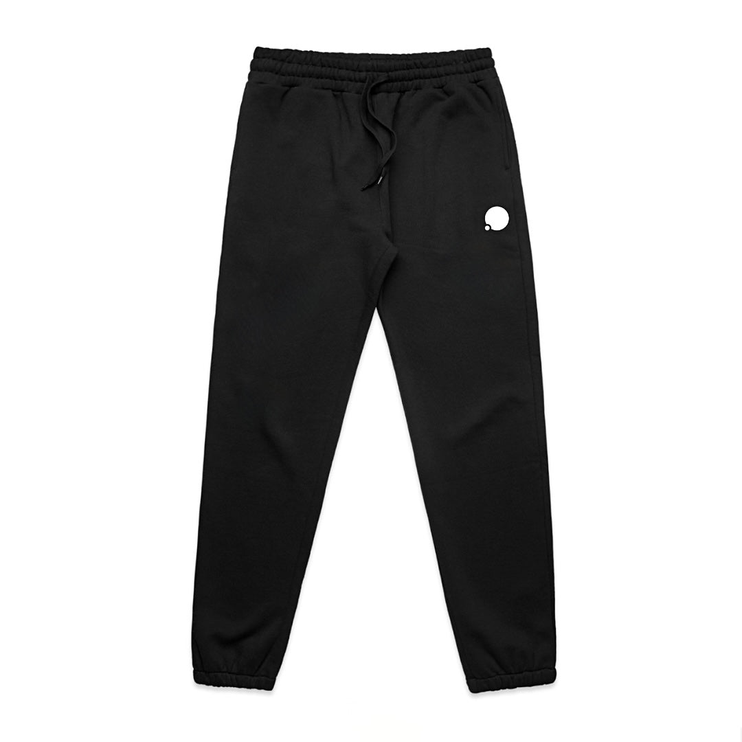 Staple Embroidered Jogger (Black)