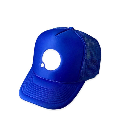 Icon Embroidered Trucker Hat (Royal)
